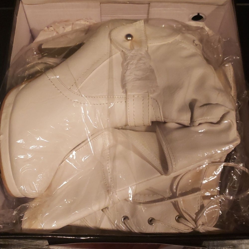 White boots
